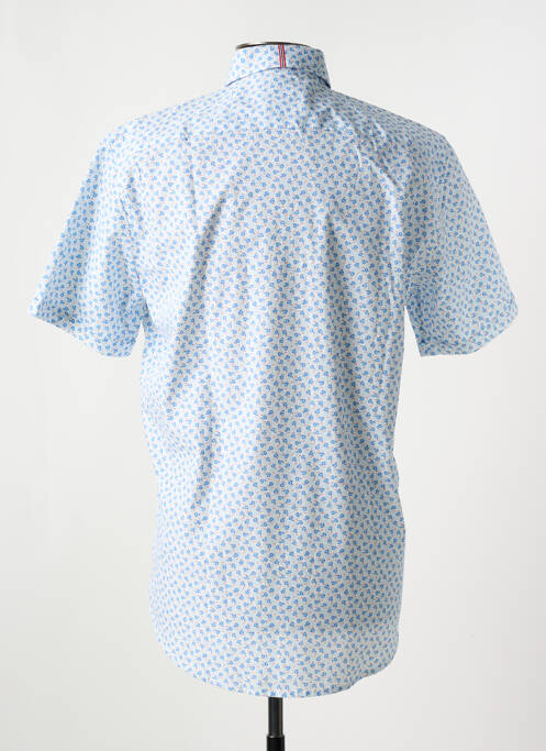 Chemise manches courtes bleu DARIO BELTRAN pour homme