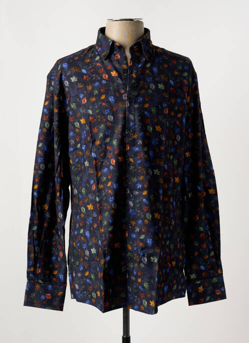 Chemise manches longues bleu MISE AU GREEN pour homme