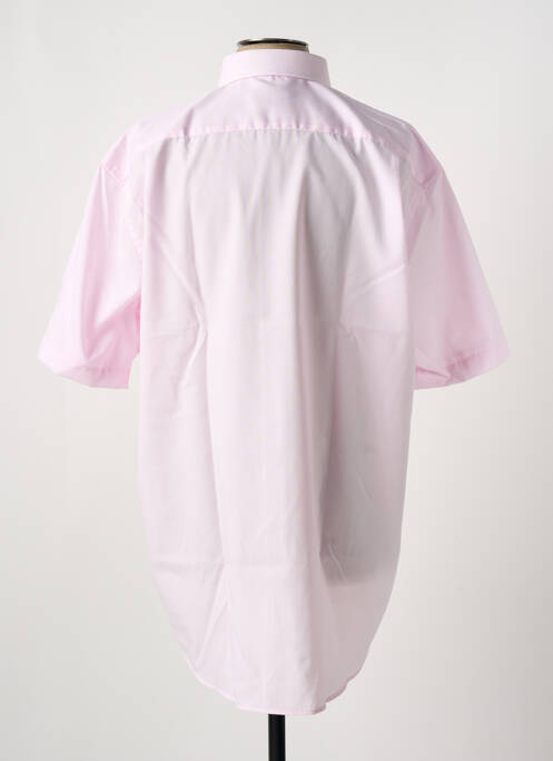 Chemise manches longues rose SEIDEN STICKER homme