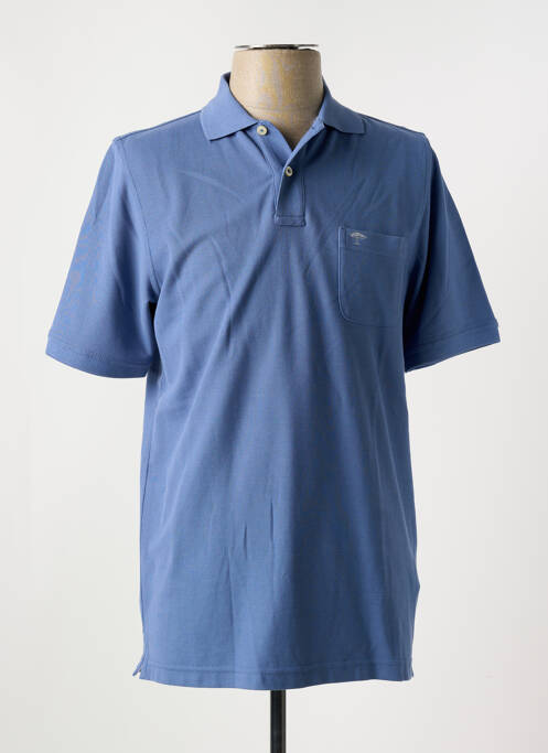 Polo bleu FYNCH-HATTON pour homme
