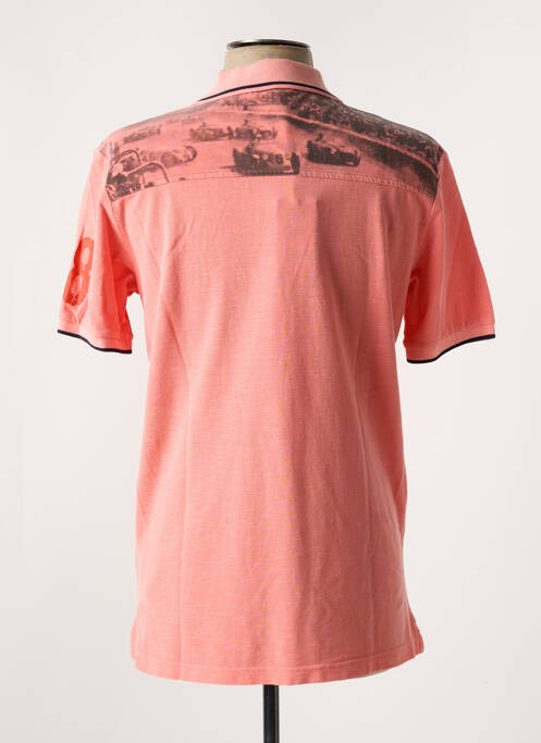 Polo orange DELAHAYE homme