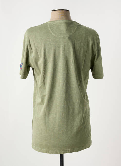 T-shirt vert DELAHAYE homme