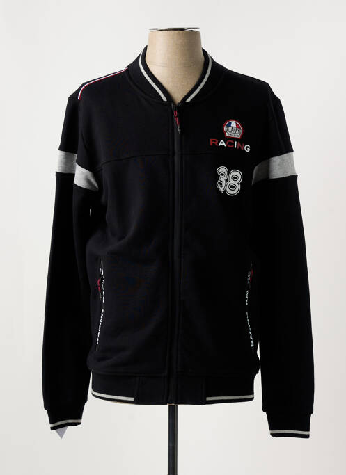 Veste casual noir DELAHAYE pour homme