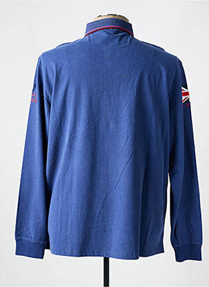 Polo manches longues manches longues bleu U.S. POLO ASSN homme
