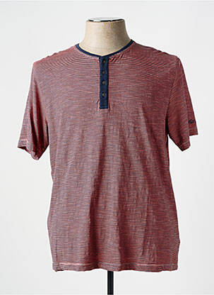 T-shirt coupe droite manches courtes orange MONTE CARLO homme