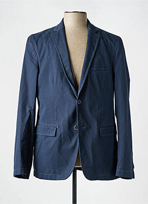 Blazer fausses poches bleu SAINT HILAIRE homme