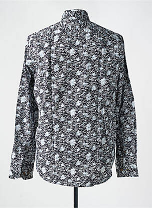 Chemise manches longues manches longues noir DARIO BELTRAN homme
