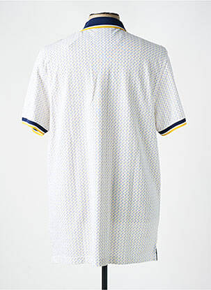 Polo coupe droite manches courtes jaune DARIO BELTRAN homme