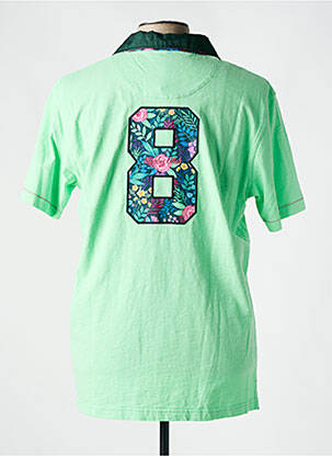 Polo coupe cintrée manches courtes vert RUCKFIELD homme