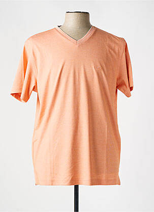 T-shirt coupe cintrée manches courtes orange MISE AU GREEN homme