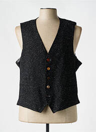 Gilet sans manche coupe cintrée noir STONES homme
