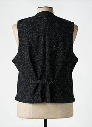 Gilet sans manche coupe cintrée noir STONES homme