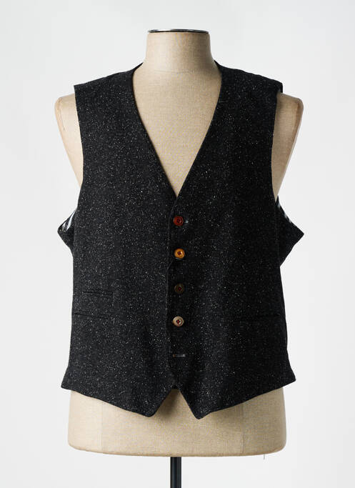 Gilet sans manche noir STONES pour homme