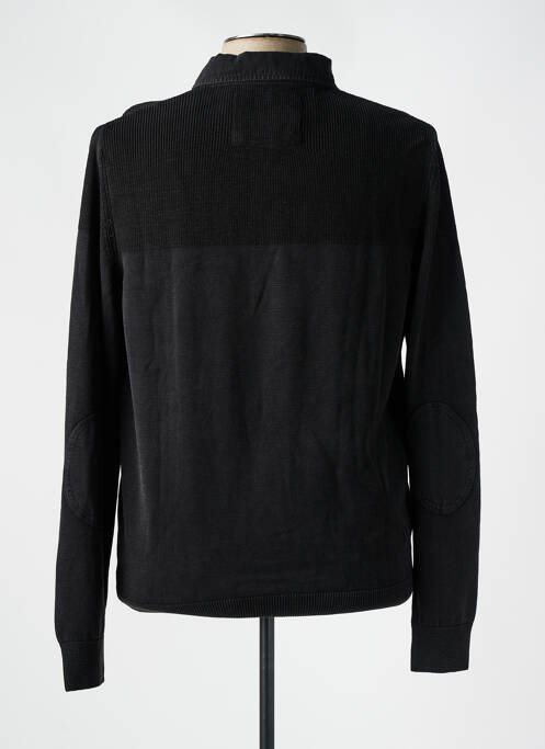 Polo noir MONTE CARLO pour homme