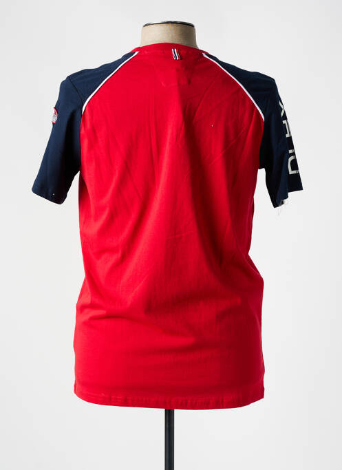 T-shirt rouge DELAHAYE pour homme