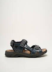Sandales/Nu pieds bleu RIEKER pour homme seconde vue