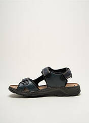 Sandales/Nu pieds bleu RIEKER pour homme seconde vue