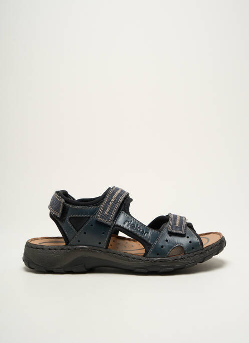 Sandales/Nu pieds bleu RIEKER pour homme