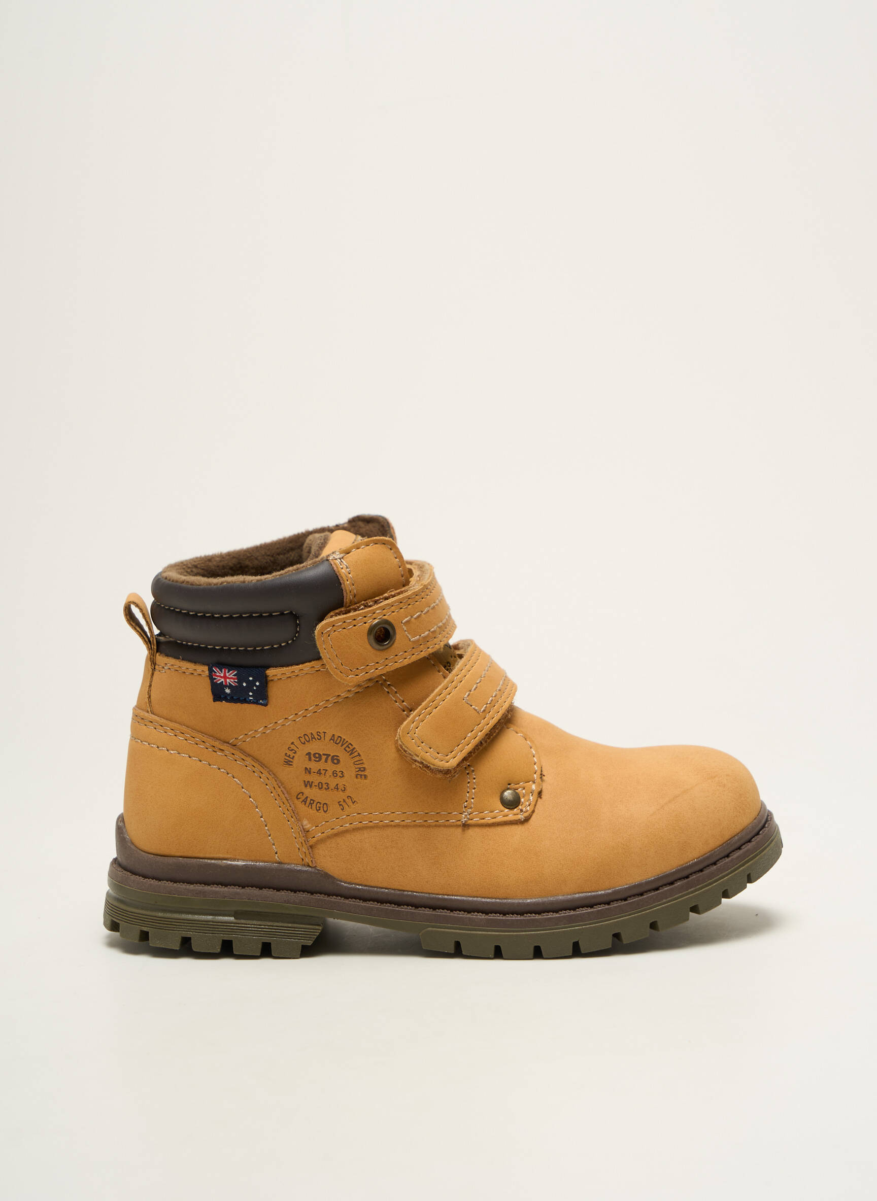 Bottines/Boots Fermeture Scratch Marron Roadsign Garçon 2561587