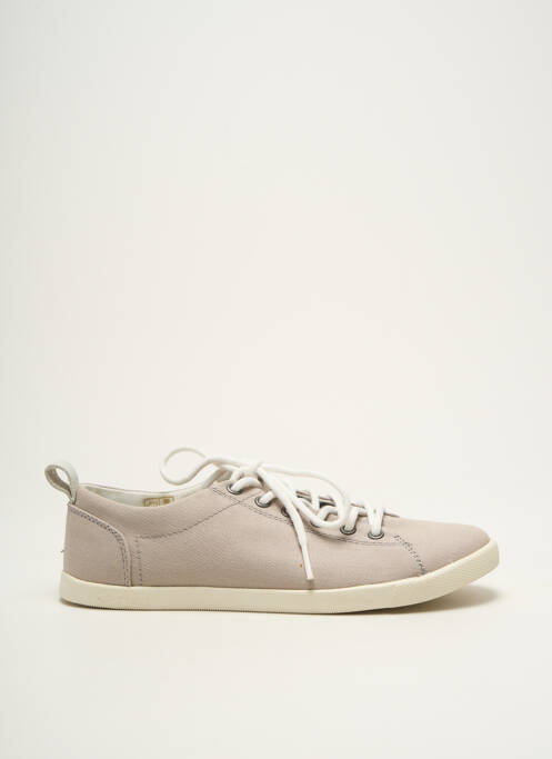 Baskets bout rond bout rond gris PALLADIUM unisexe