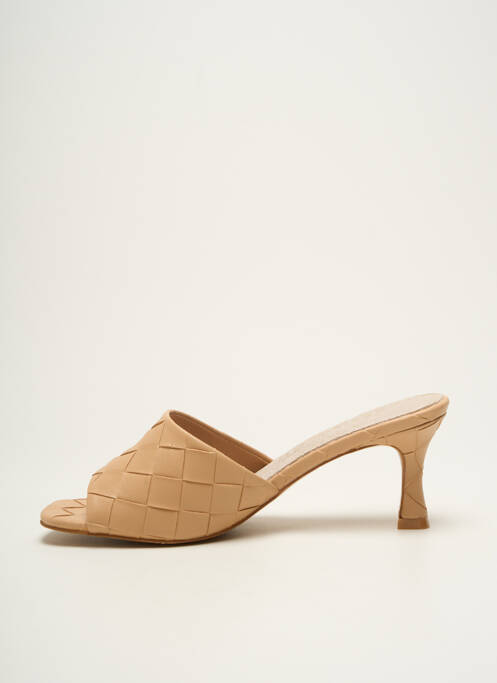 Mules/Sabots beige CASSIS pour femme