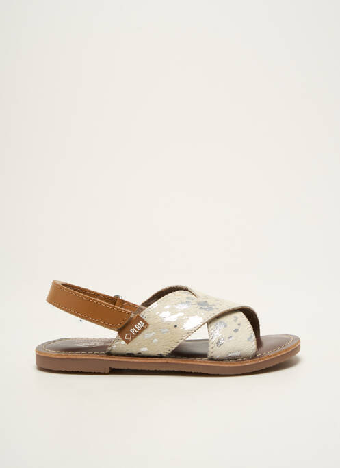 Sandales/Nu pieds blanc PALLADIUM pour fille