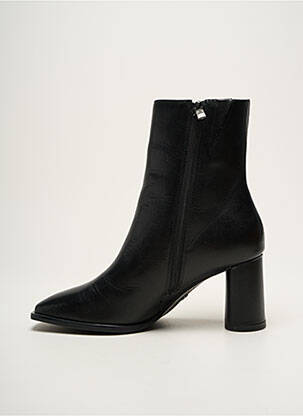 Bottines/boots matière lisse talon de 7 à 9cm noir TAMARIS femme