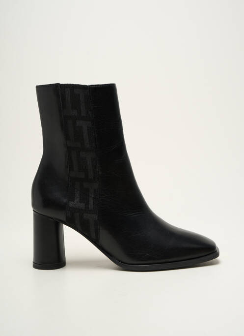 Bottines/boots matière lisse talon de 7 à 9cm noir TAMARIS femme
