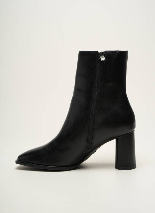 Bottines/boots matière lisse talon de 7 à 9cm noir TAMARIS femme