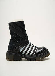 Bottines/boots matière lisse talon de 4 à 6cm noir PAPUCEI femme