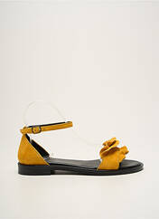 Sandales/Nu pieds jaune METAMORF'OSE pour femme seconde vue