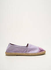 Espadrilles violet ELUE PAR NOUS pour femme seconde vue