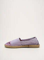 Espadrilles violet ELUE PAR NOUS pour femme seconde vue
