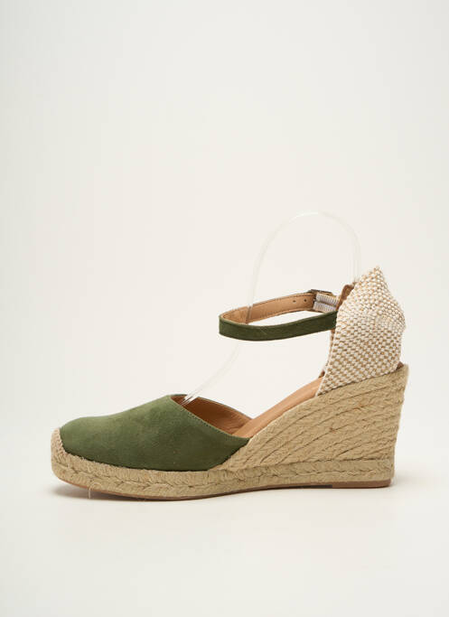 Espadrilles vert EMMA pour femme