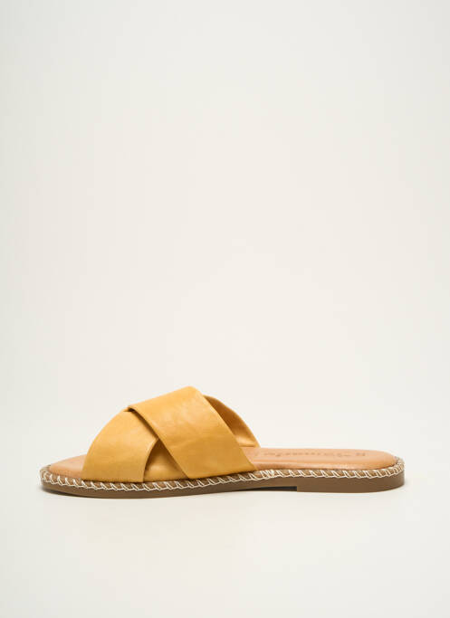 Mules/Sabots jaune TAMARIS pour femme