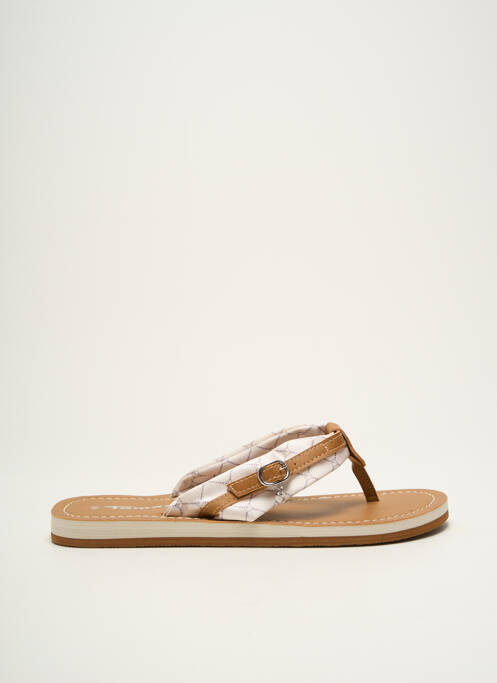 Tongs marron TAMARIS femme