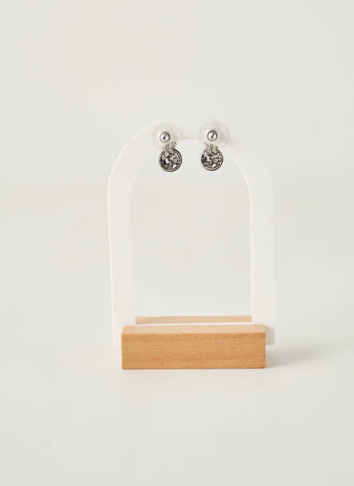 Boucles d’oreilles argent ALEXARTE femme