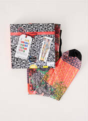 Collants orange MARIE ANTOILETTE pour femme seconde vue