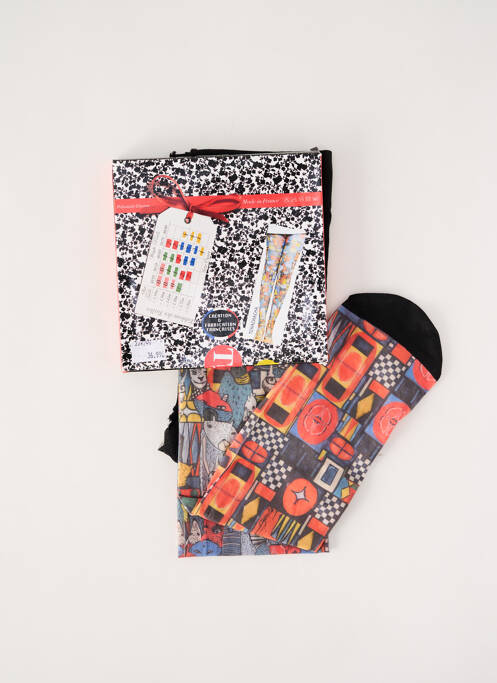 Collants bleu MARIE ANTOILETTE pour femme