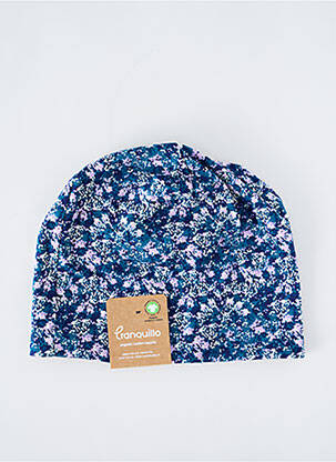 Bonnet bleu TRANQUILLO pour femme