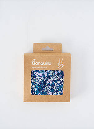 Col / Tour de cou bleu TRANQUILLO pour femme