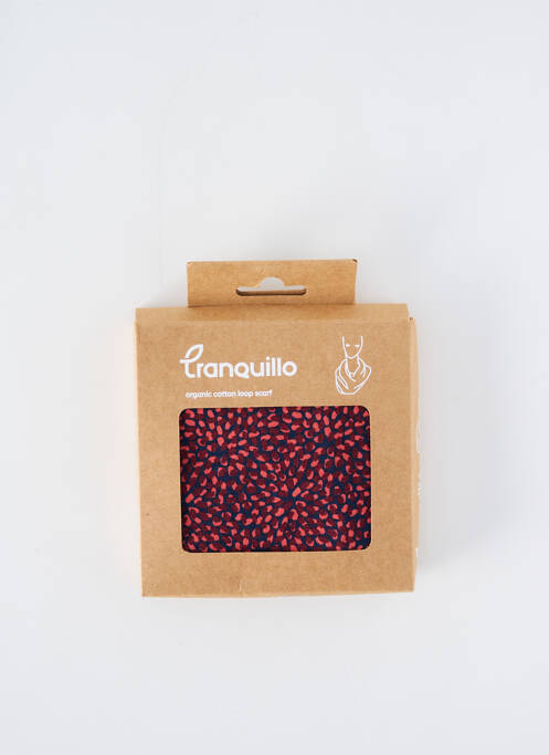 Col / Tour de cou rouge TRANQUILLO pour femme