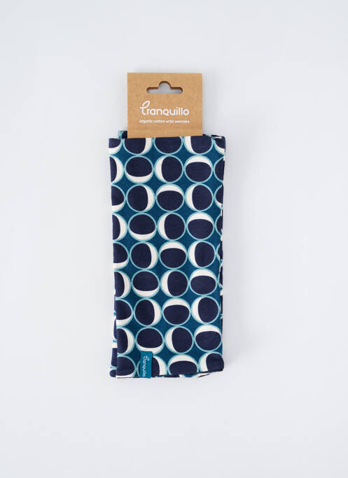 Mitaines bleu TRANQUILLO pour femme