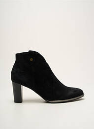 Bottines/boots bout pointu talon de 4 à 6cm noir FUGITIVE BY FRANCESCO ROSSI femme