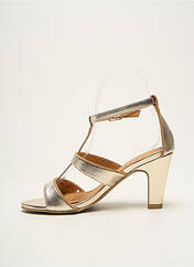 Sandales/Nu pieds or FUGITIVE BY FRANCESCO ROSSI pour femme seconde vue