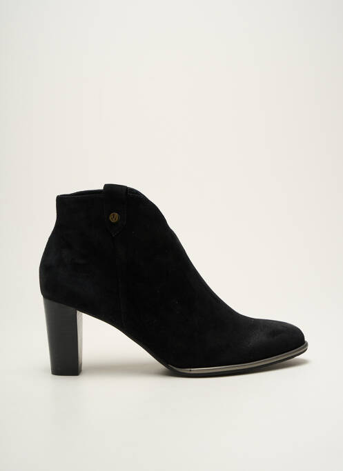 Bottines/Boots noir FUGITIVE BY FRANCESCO ROSSI pour femme