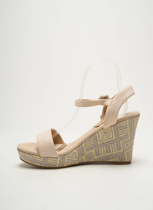 Sandales/Nu pieds beige LPB femme