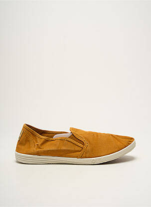 Slip ons bout rond bout rond orange NATURAL WORLD homme