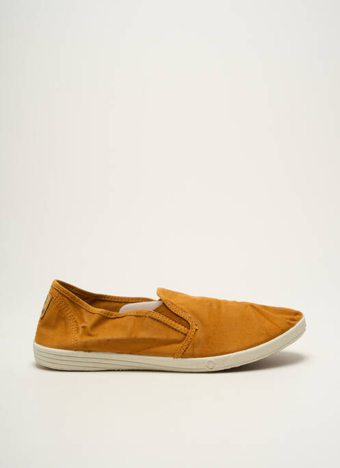 Slip ons bout rond bout rond orange NATURAL WORLD homme