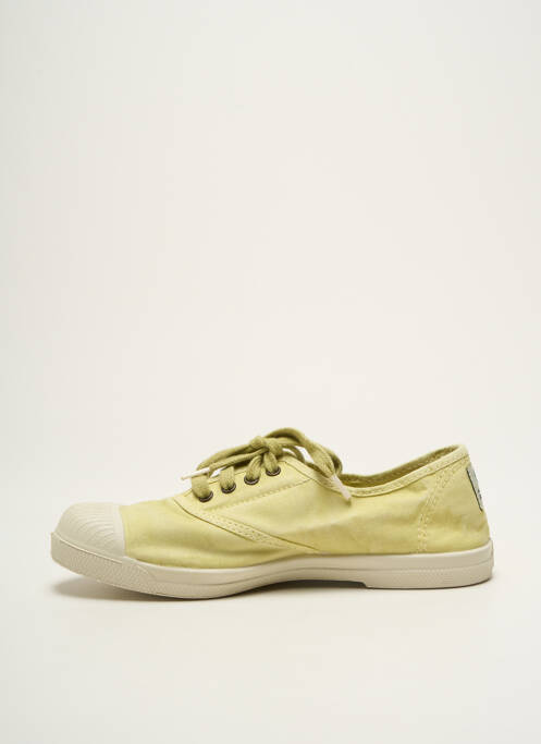 Baskets jaune NATURAL WORLD pour femme